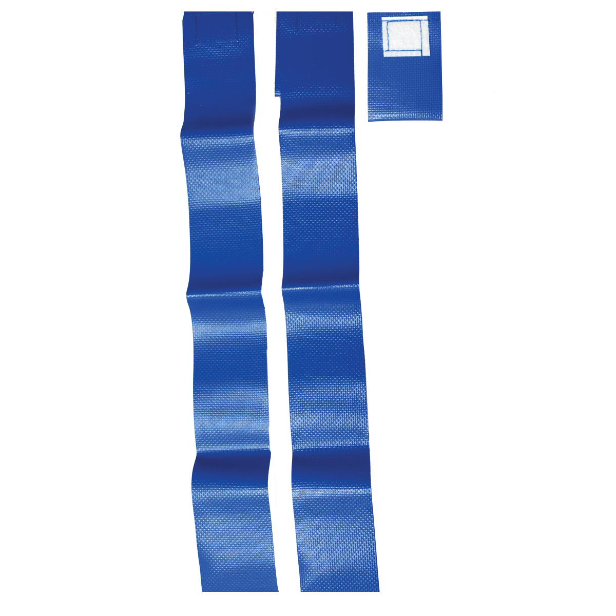 Standard Blue Football Flags - set of 12 pair