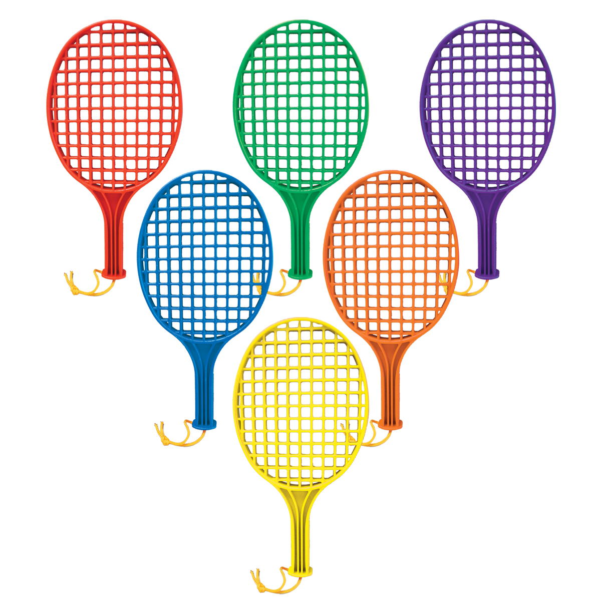 Molded Paddles 6-Colorz Set