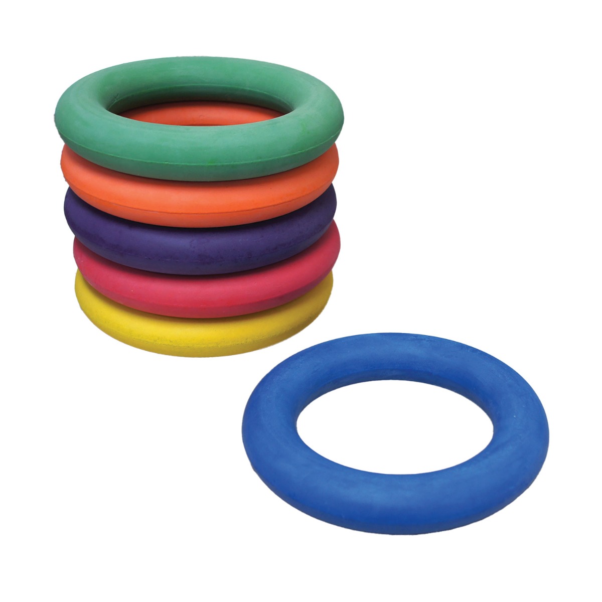 Deck Tennis Rings 6-Colorz Set