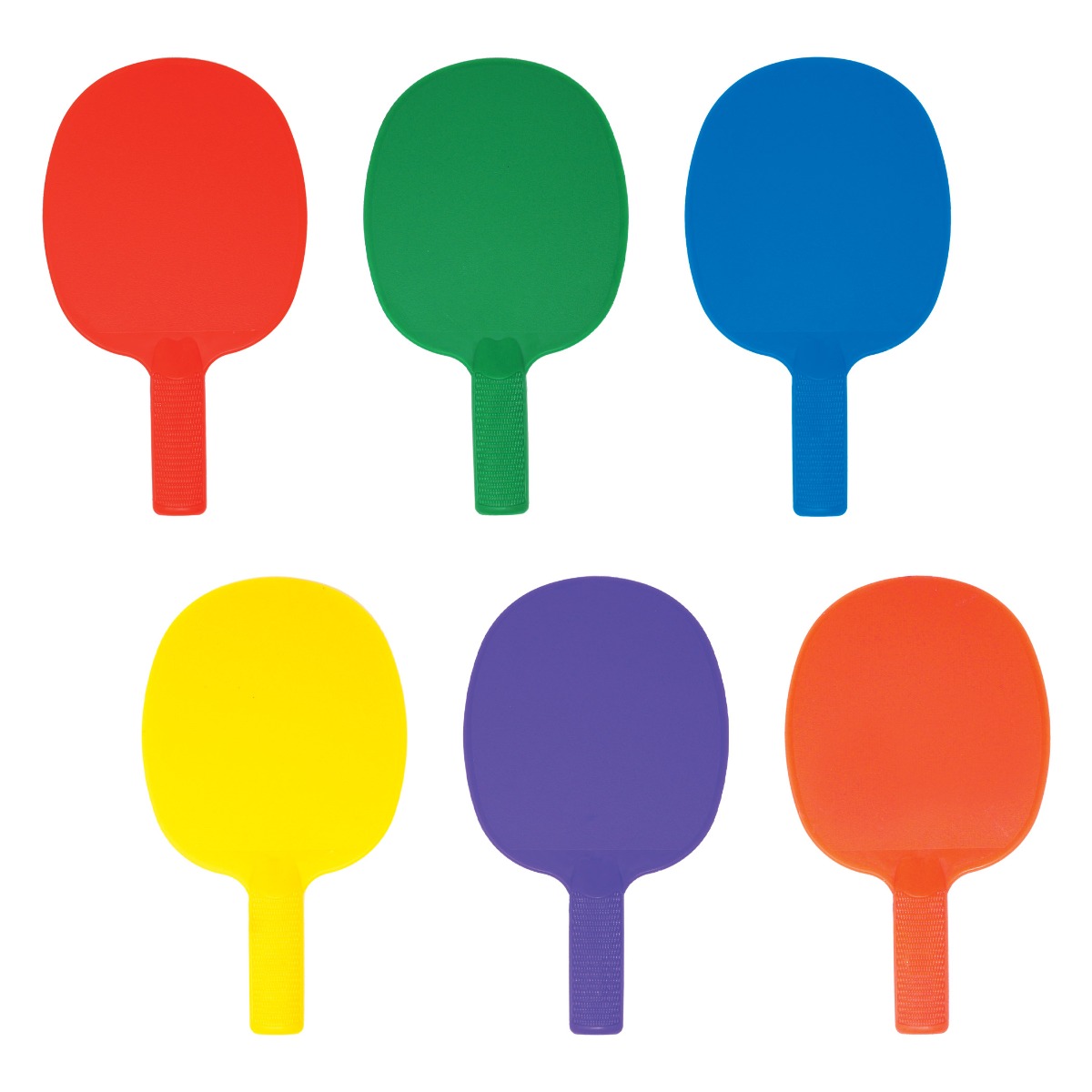 Unbreakable Table Tennis Paddles, Set of 6
