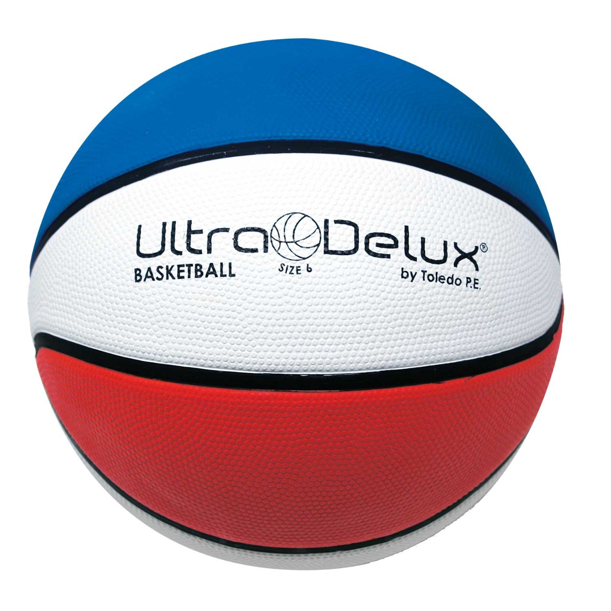 Ultra Delux Intermediate Red, White & Blue Basketball