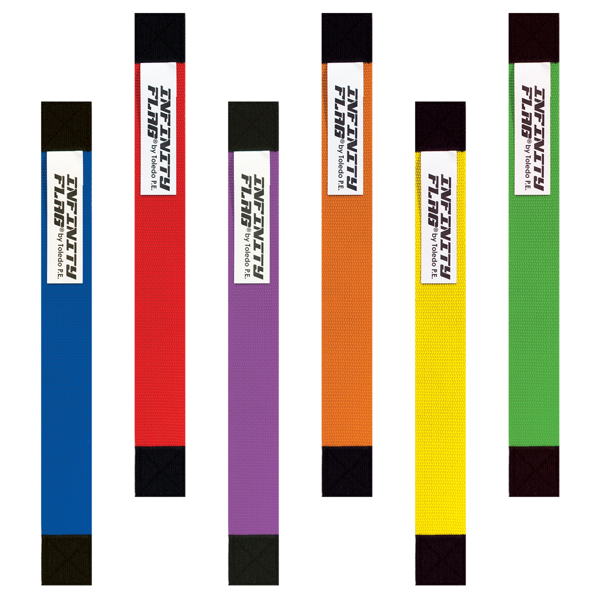 Infinity Flags for Infinity Belts