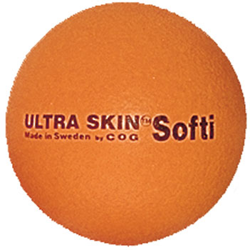 Ultra Skin 6" Latex Free Orange Softi Foam Ball