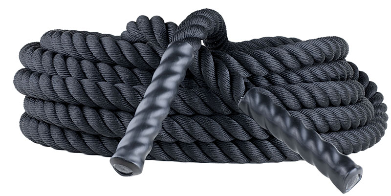 Power Conditioning Ropes -  2" Black Polyester