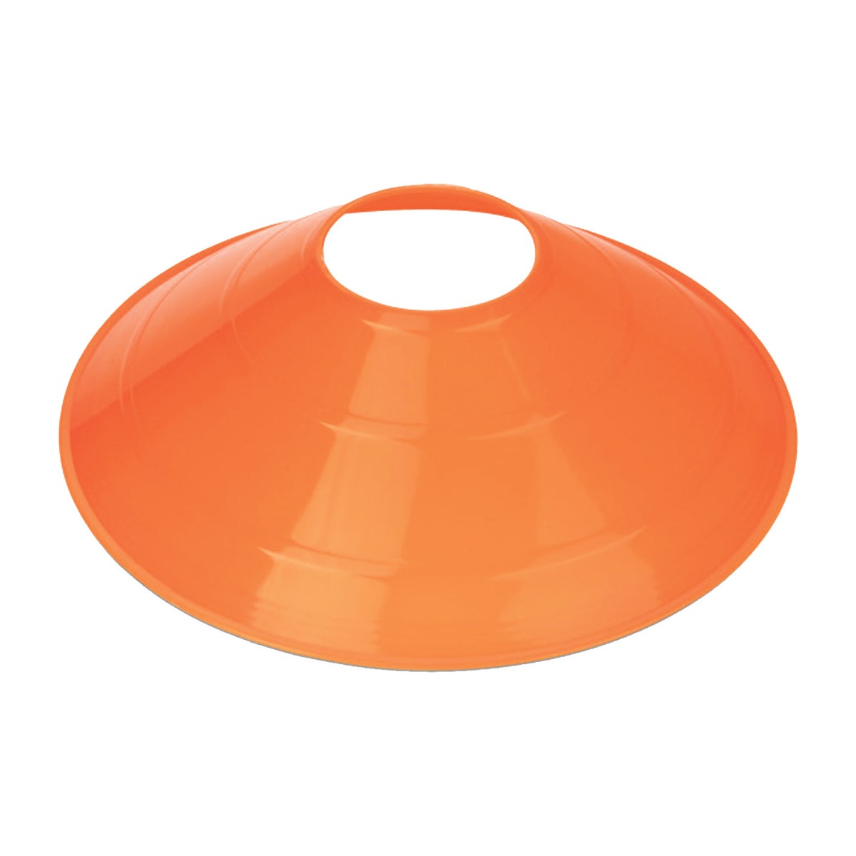 7 3/4'' Diameter Orange Poly Half Cone