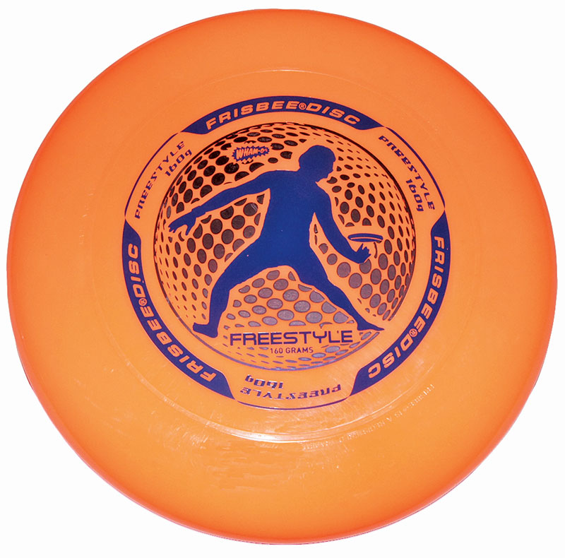 Whamo Freestyle Frisbee Disc, 160 gram