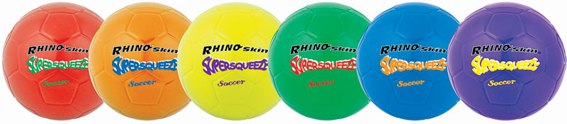 Rhino Skin Foam Squeeze Balls  6-Colorz Sets