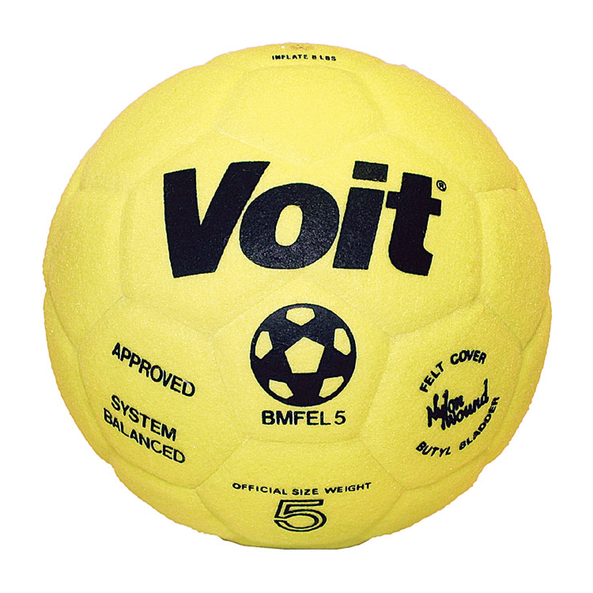 Voit Official Sz 5 Indoor Felt Soccerball
