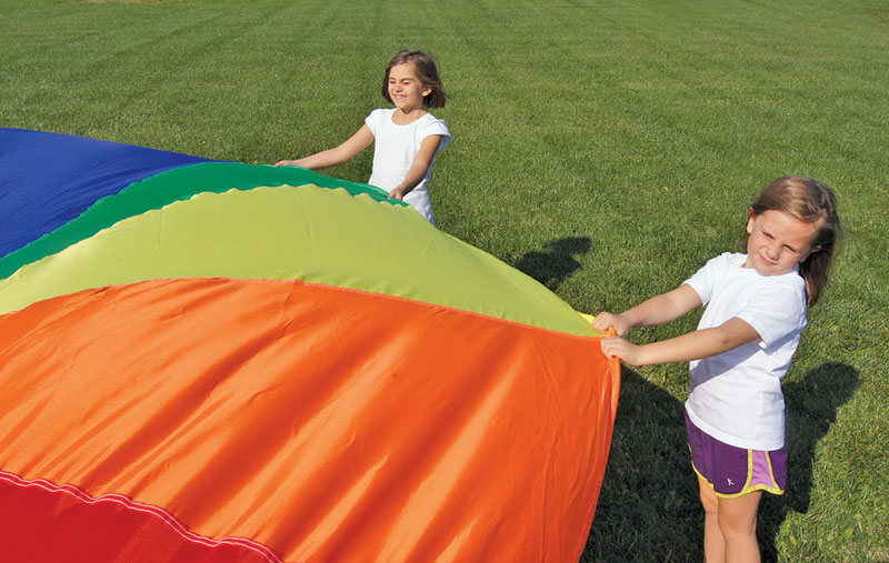 Easy-Grip Swirl Parachute -12ft diameter