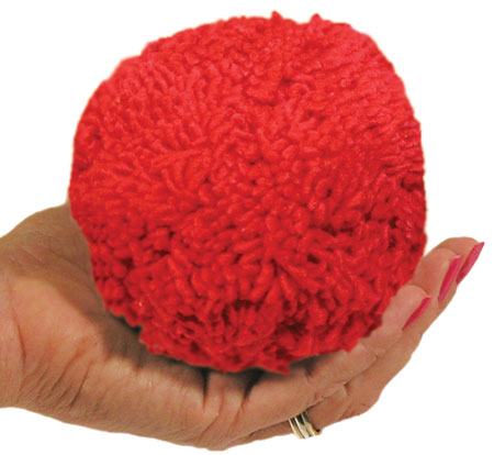 Red 4" Yarn Balls- Pack of 6