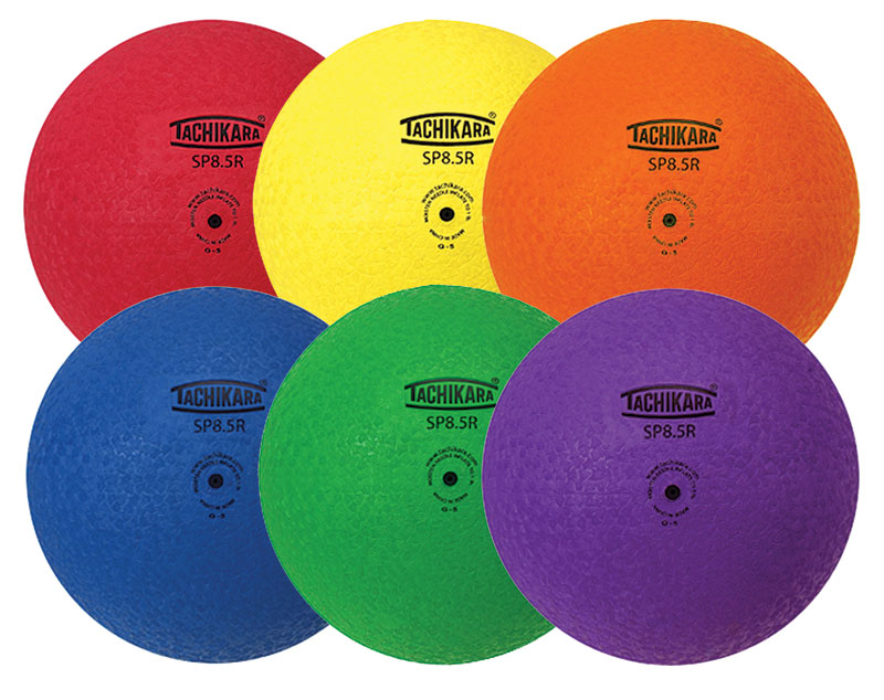 Tachikara Playground Balls  6-Colorz Set