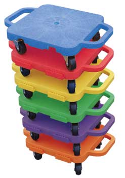 12" Connect A Scooter 6-Colorz Set with Deluxe Casters