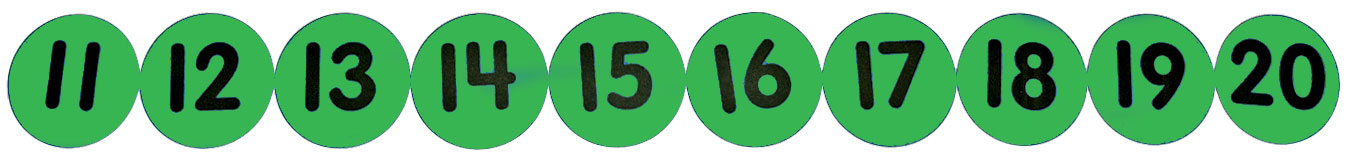 Gym Closet Poly Numbered Markers - Thumbnail 2