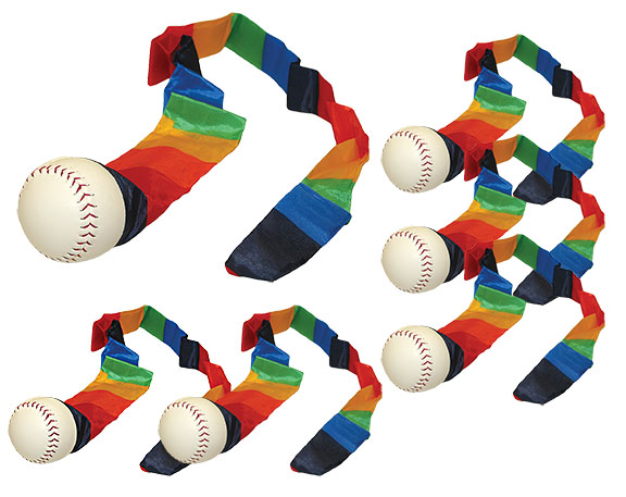 Tail Ball Pack of 6