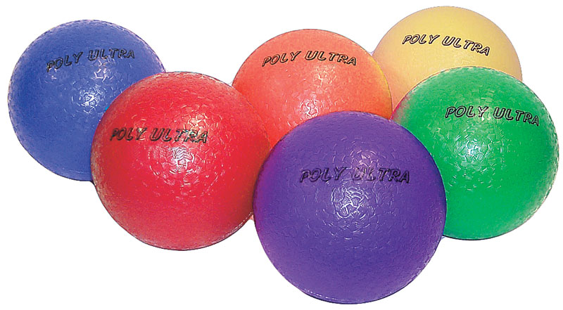Poly-Ultra Playground Balls  6-Colorz Set