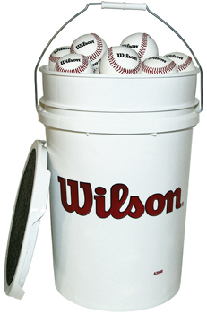 Wilson Bucket of A1030 Baseballs