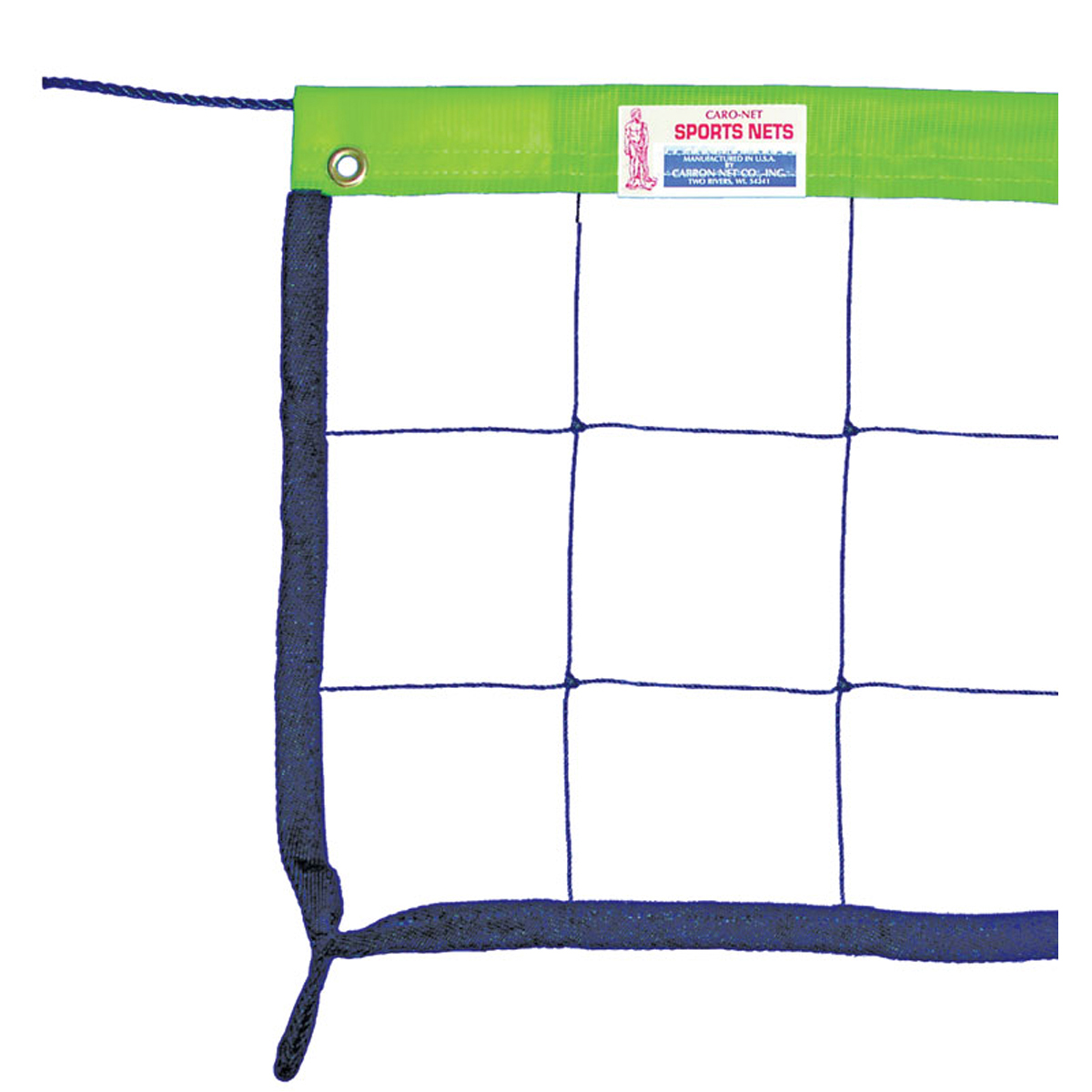 School Beach Volleyball Net-Green