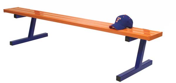 Jaypro Portable Powdercoated 7.5' Bench -no backrest