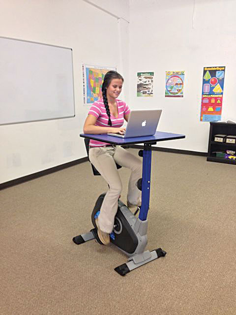 Pedal Desk w/Resistance - 1-Person