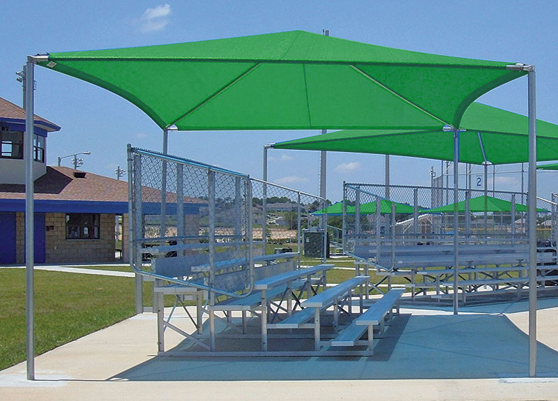 20' x 24' Green Shade Structure