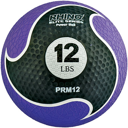 Ultra Deluxe Rubber Medicine Ball -12 lb.
