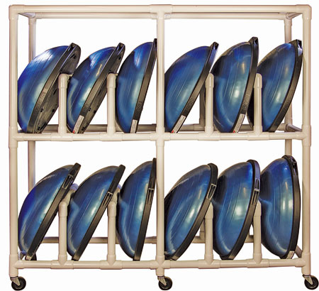 Large BOSU Storage Cart