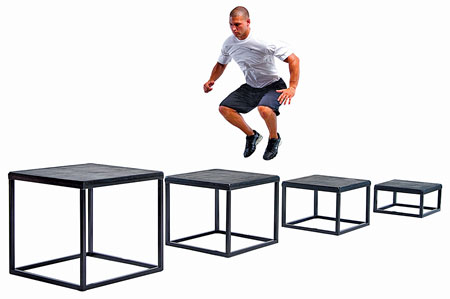 Premium Power Plyo-Box set of 4 by "Power Systems"