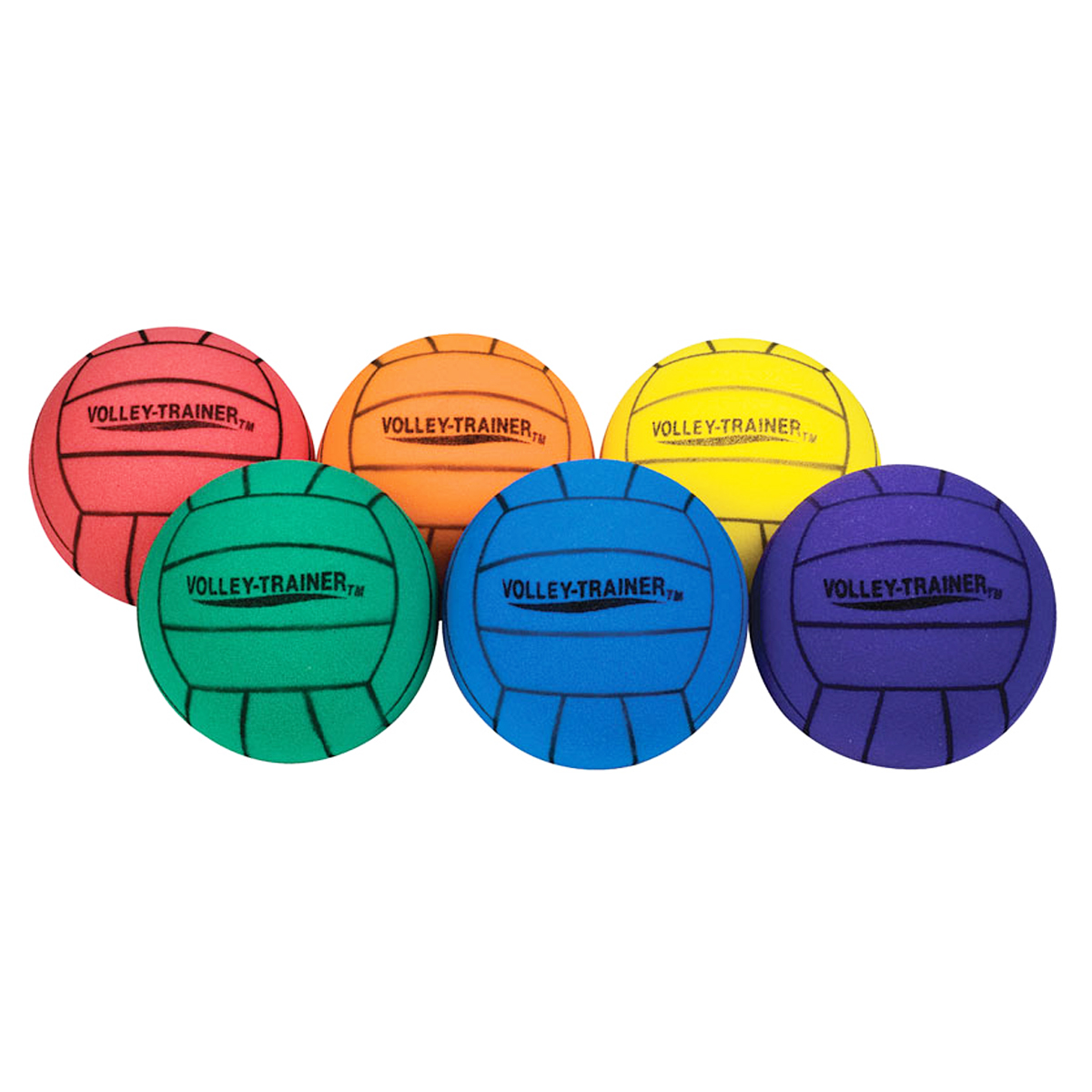 Ultra Foam Volleyballs  6-Colorz Set
