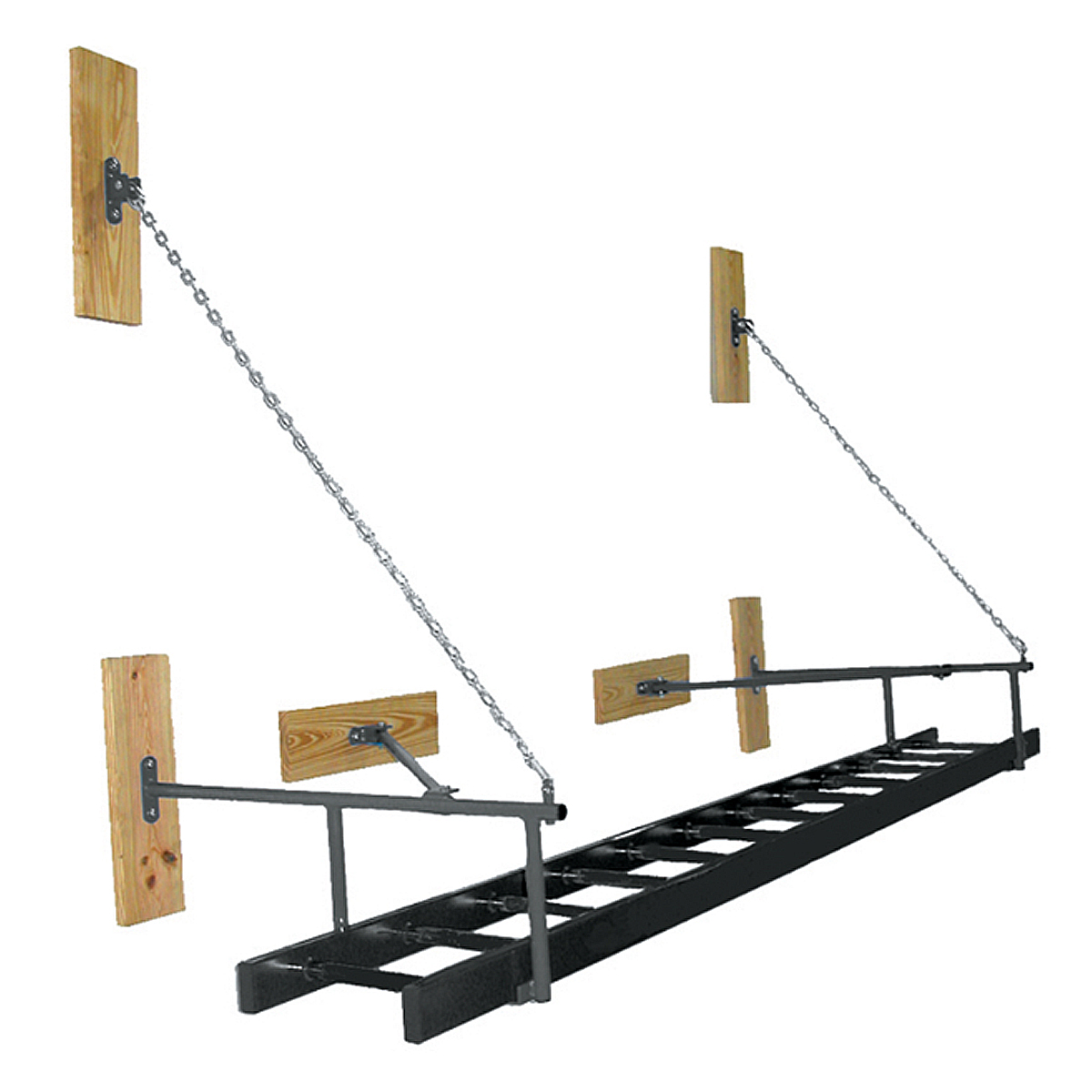 Jaypro Wall Mounted Gym Ladder