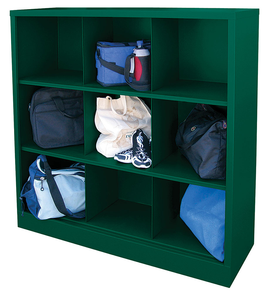 Cubby Storage 9-unit Shelf (Charcoal)