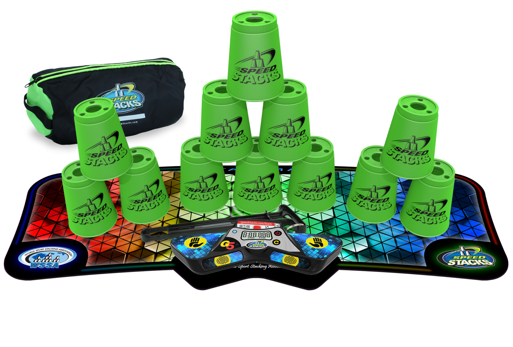 Speed Stacks Starter Pack - Neon Green
