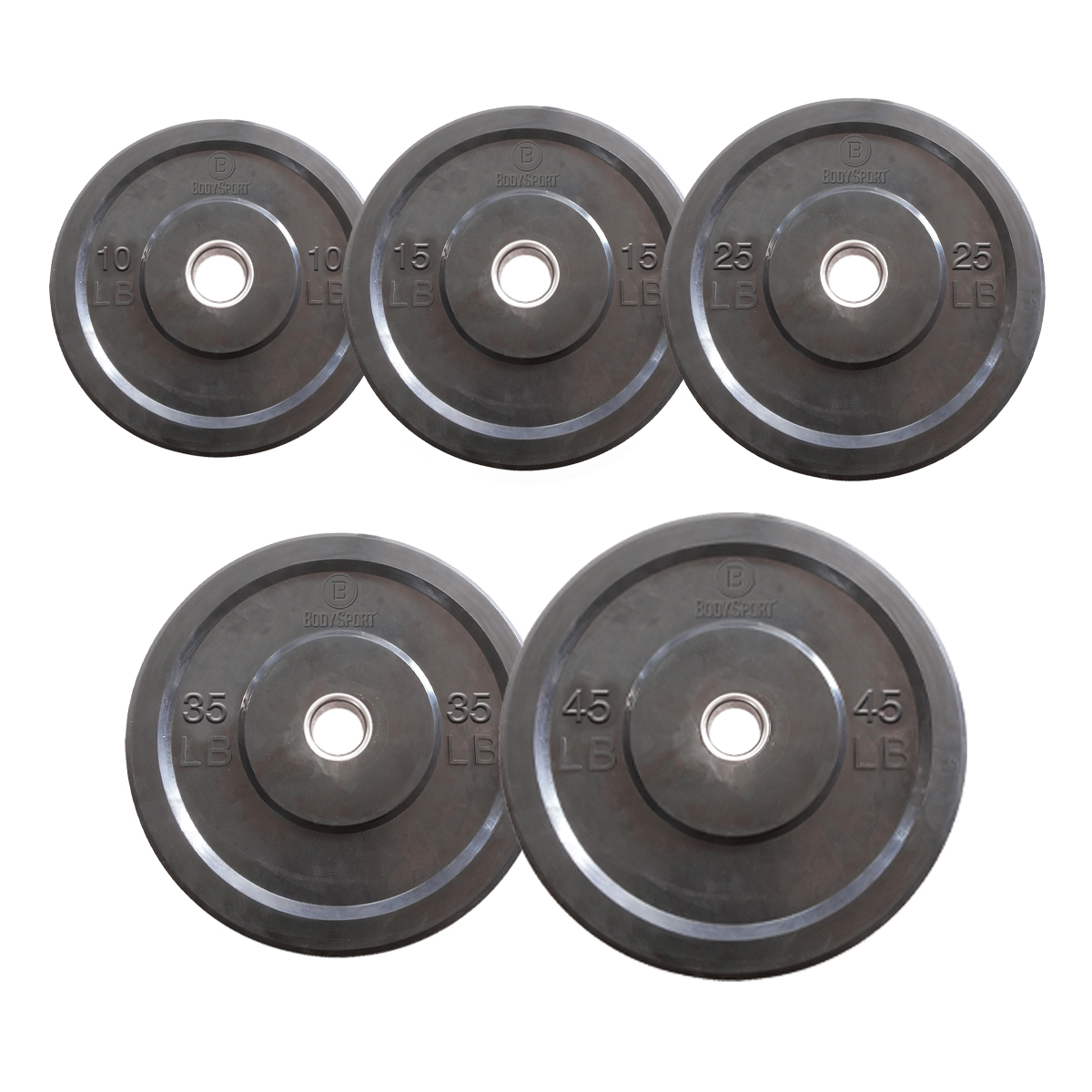 Body Sport Rubber Bumper Plates