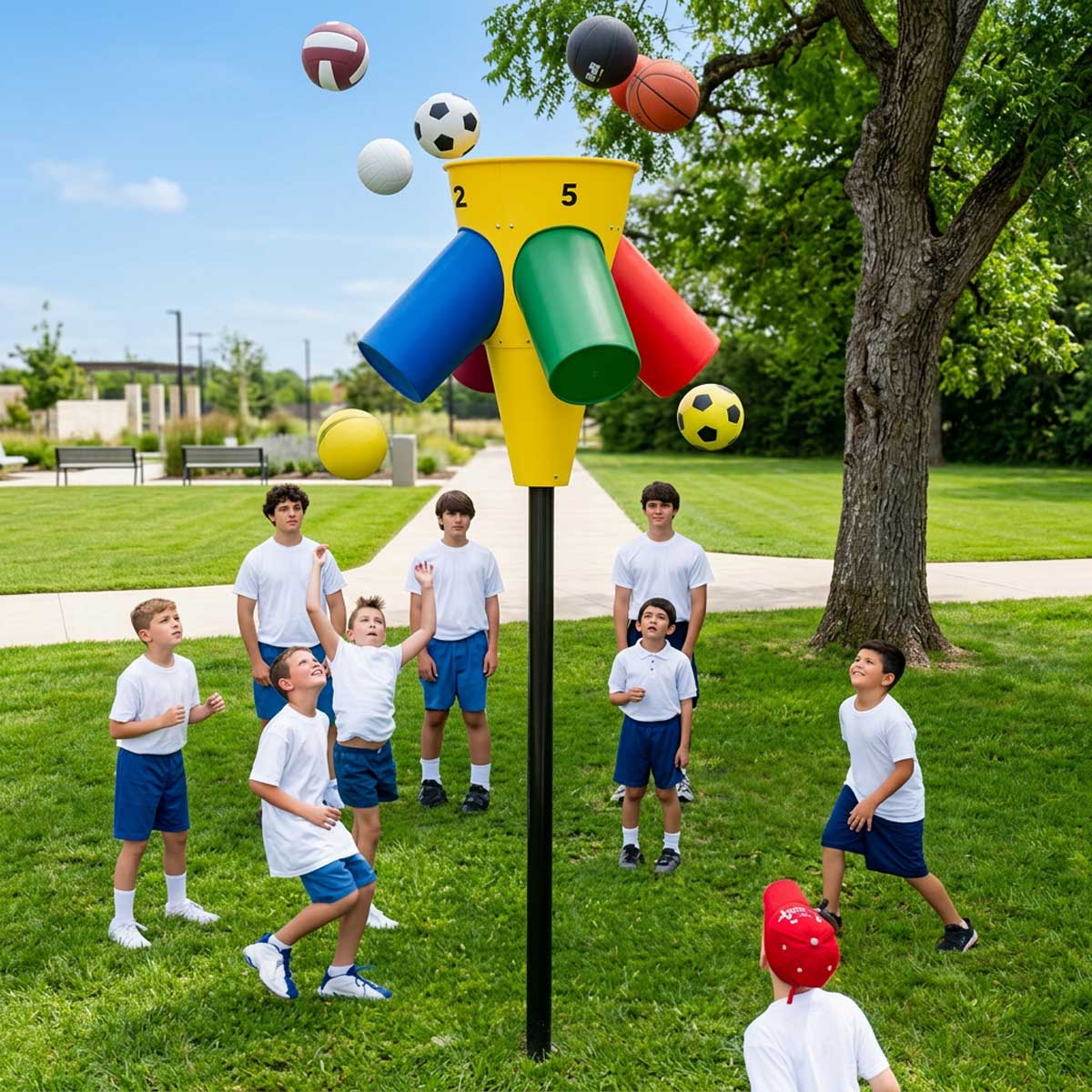 Gym-i-nee  Basketball Shooting Station