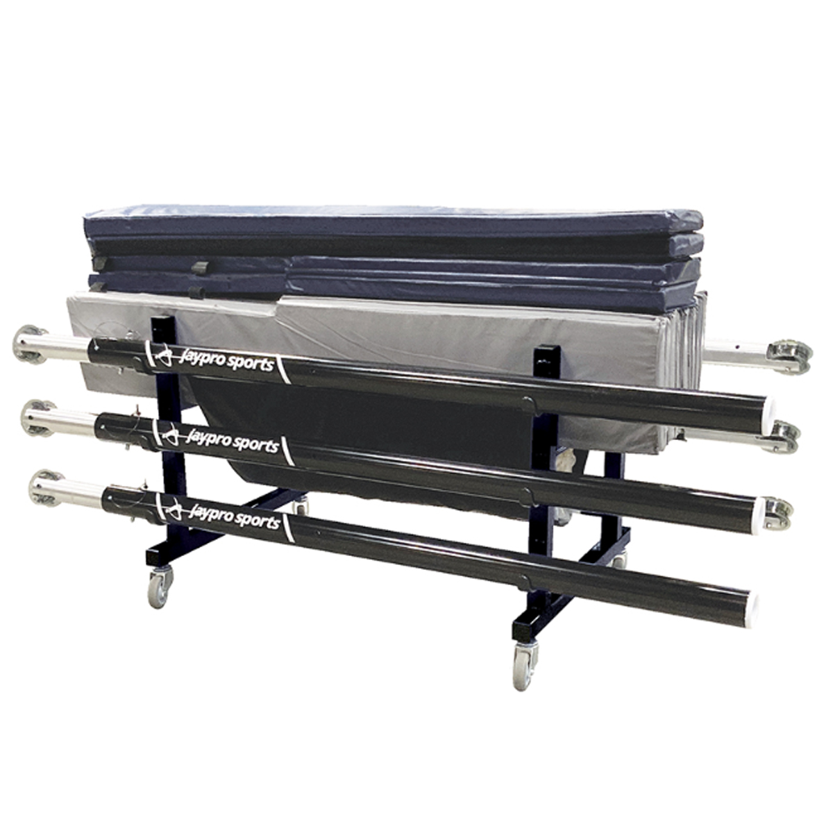 Jaypro Deluxe Volleyball Equipment Cart 48" L x 36" W