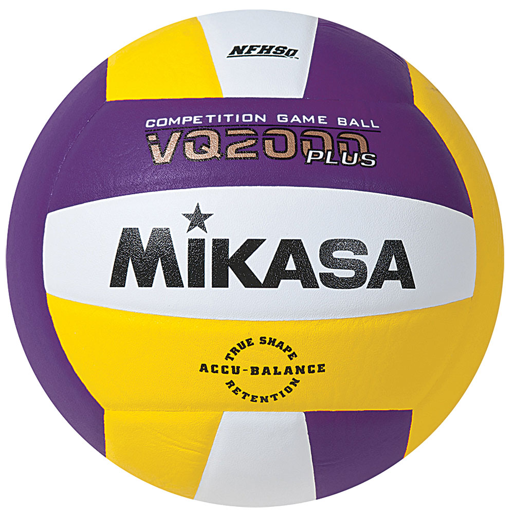 Mikasa Competition Composite Volleyball - Purple & Gold
