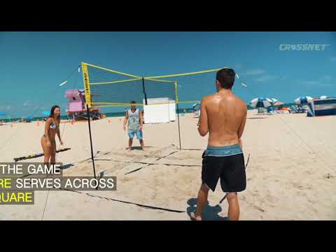 Crossnet Four Way Volleyball